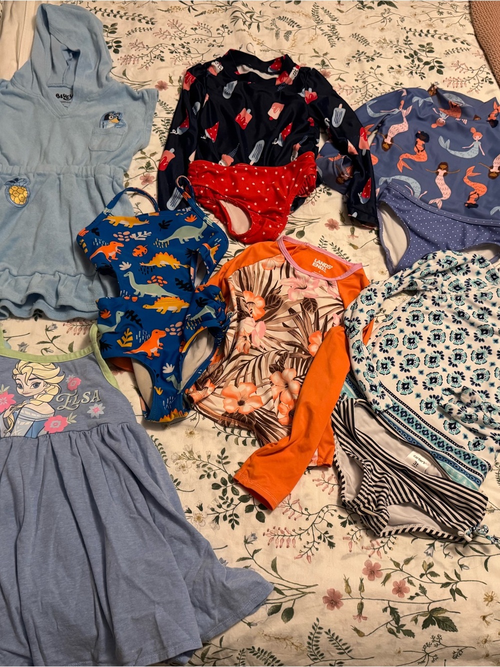 Girls' Swim and Coverup bundle